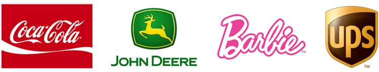 Examples of logo colors